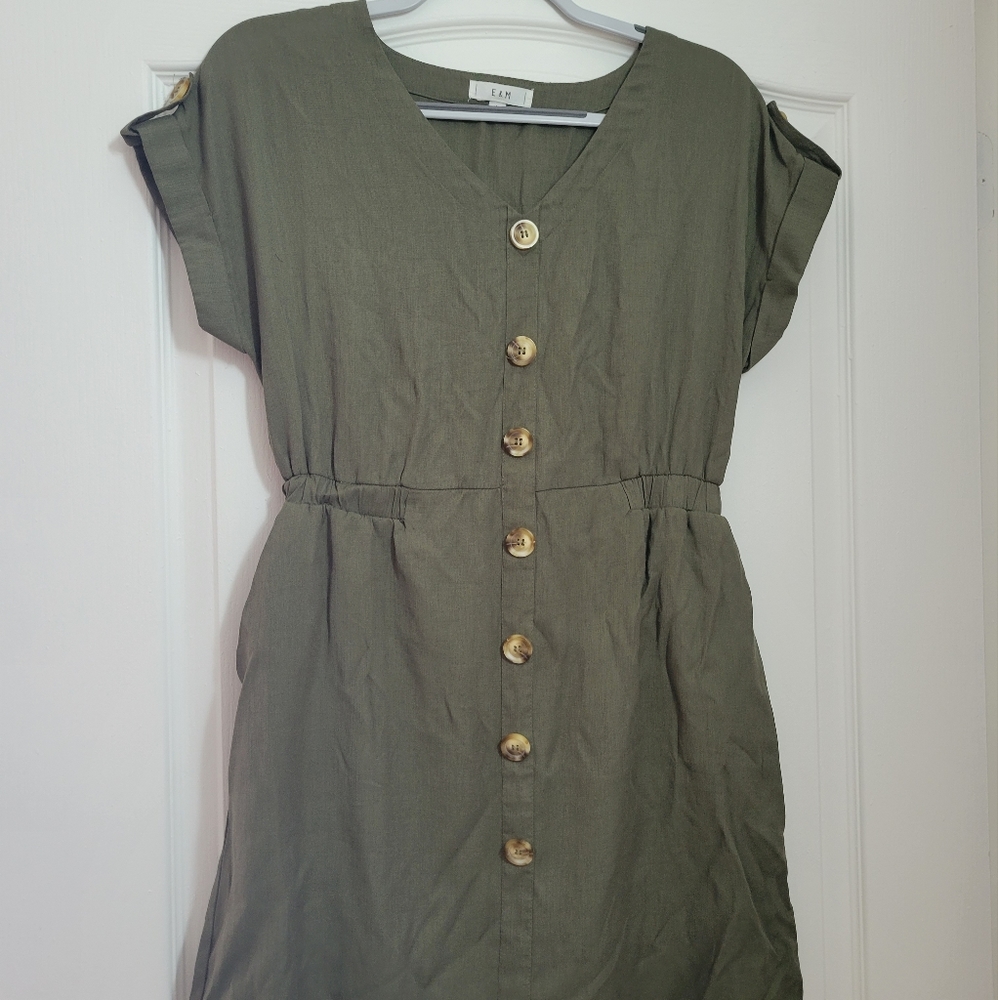 Green dress